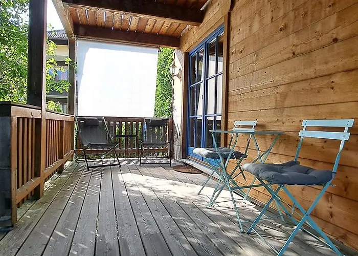 شقة Im Blockhaus Am Chiemsee *